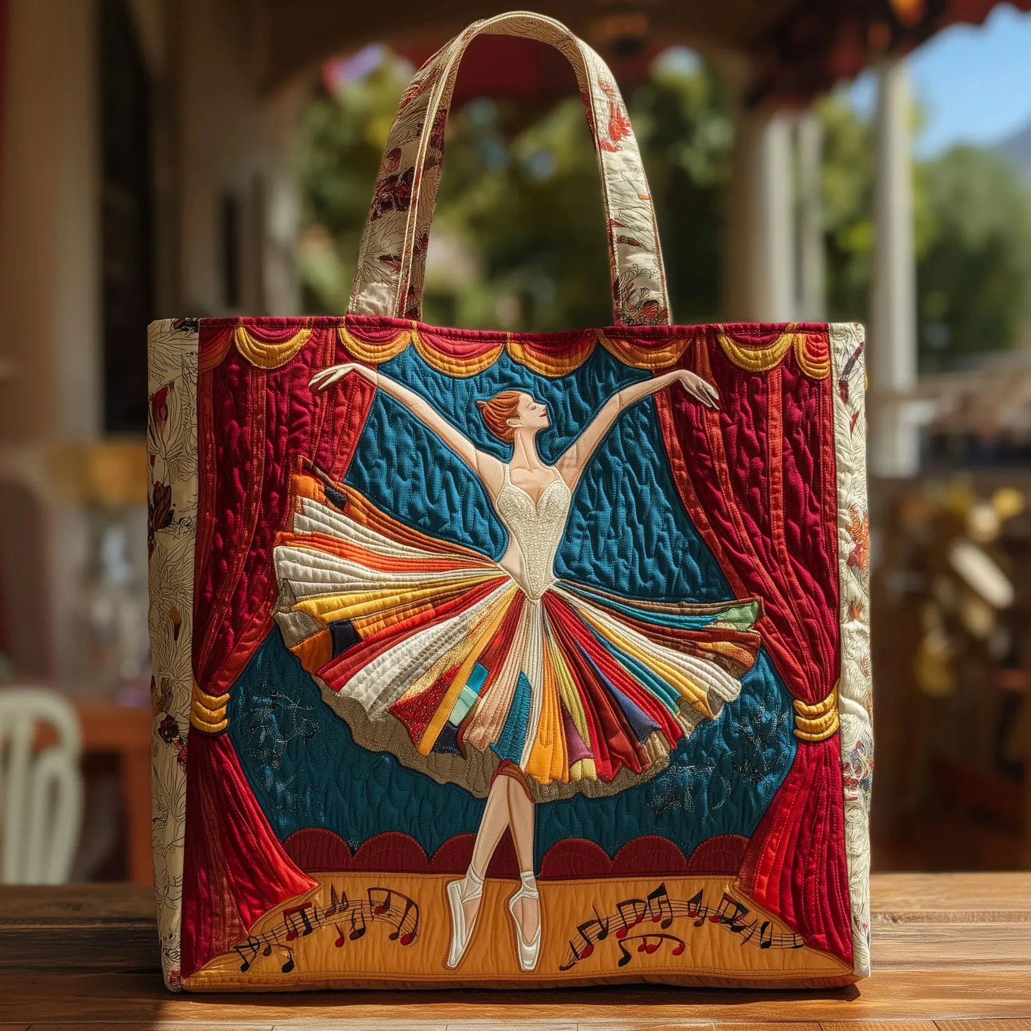 Elegantti topattu tote-laukku
