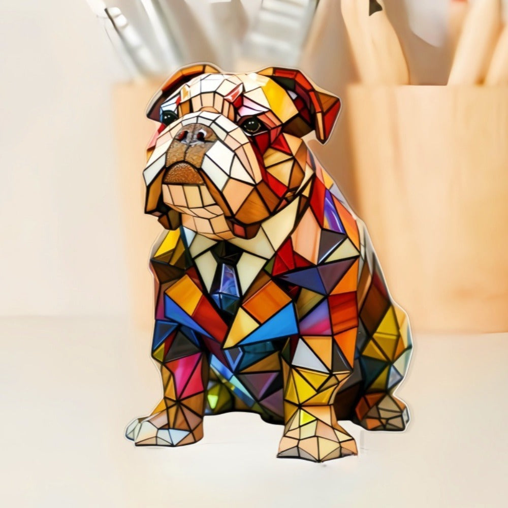 Elegantti Bulldog-viehätys
