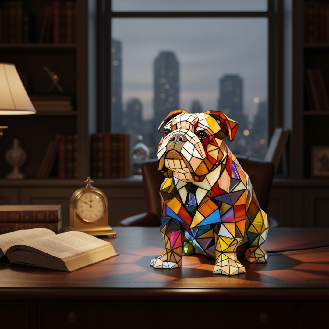 Elegantti Bulldog-viehätys